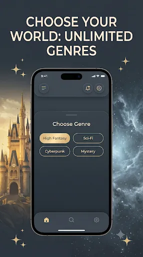 Echo Story: AI Stories Android app screenshot 1