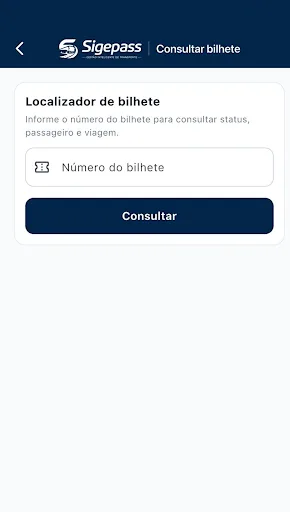 Sigepass Android app screenshot 2