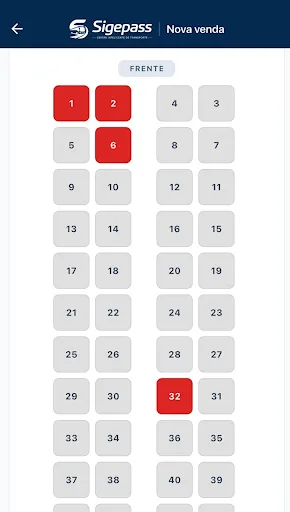 Sigepass Android app screenshot 3