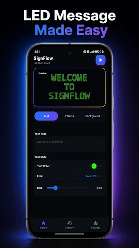 SignFlow-LED Banner & Scroller Android app screenshot 2
