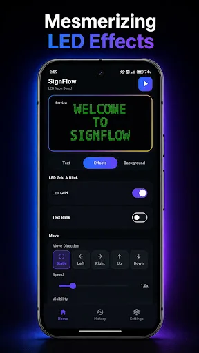 SignFlow-LED Banner & Scroller Android app screenshot 3