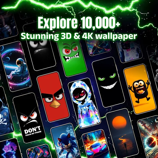Silly Smile Live Wallpaper 4K Android app screenshot 1