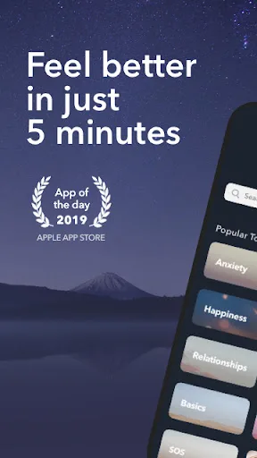 Simple Habit: Meditation Android app screenshot 1