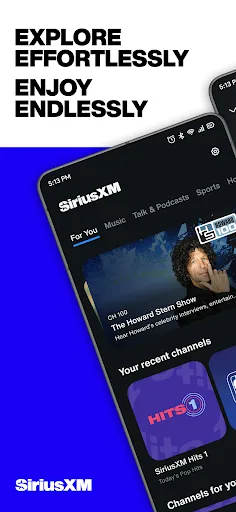 SiriusXM: Music, Sports & News Android app screenshot 1