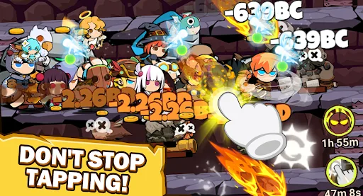 Tap Dungeon Hero-Idle RPG Game Android app screenshot 1