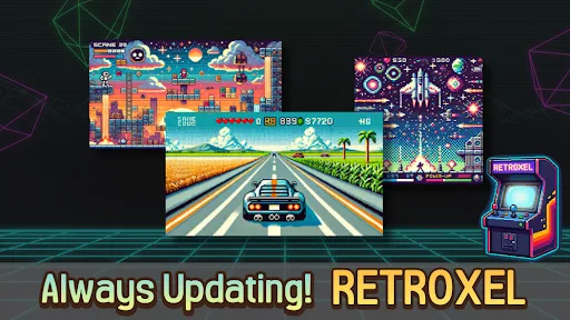 RETROXEL: Retro Arcade Games Android app screenshot 3