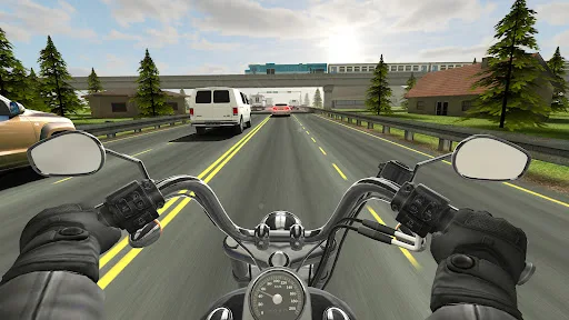 Traffic Rider Android app screenshot 1