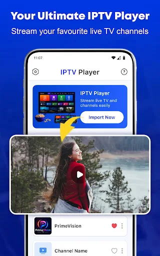 Smart TV Player: IPTV Smarters Android app screenshot 1