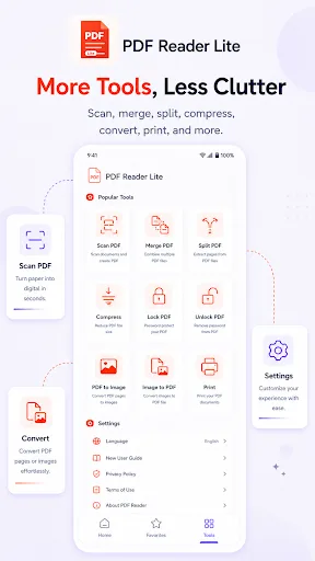 PDF Reader Lite - Fast Viewer Android app screenshot 5