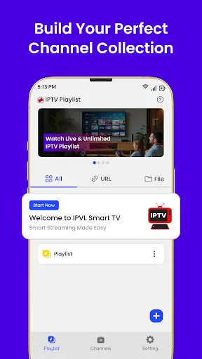 Smart IPTV: Online - Live Android app screenshot 1