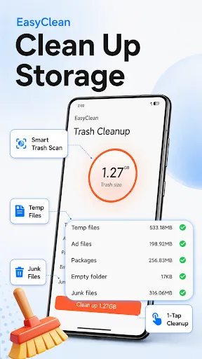 EasyClean - Junk Cleaner Android app screenshot 1