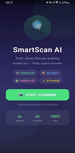 SmartScan AI Android app screenshot 1