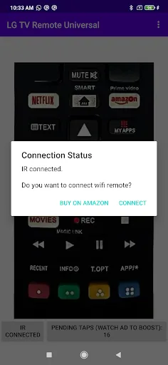 LG TV Remote Universal Android app screenshot 3
