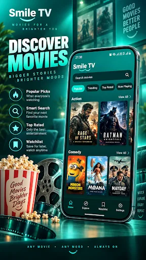 Smile TV: Movies, Dramas Android app screenshot 1