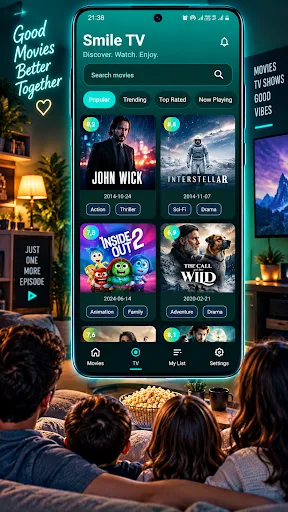 Smile TV: Movies, Dramas Android app screenshot 3