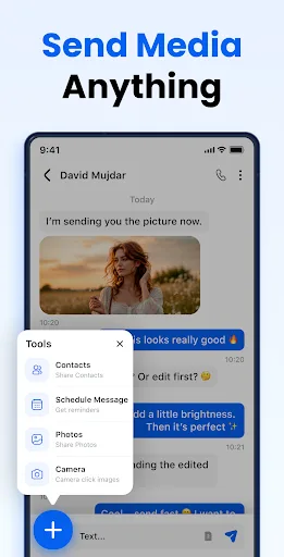 Messages – SMS Messenger Android app screenshot 3