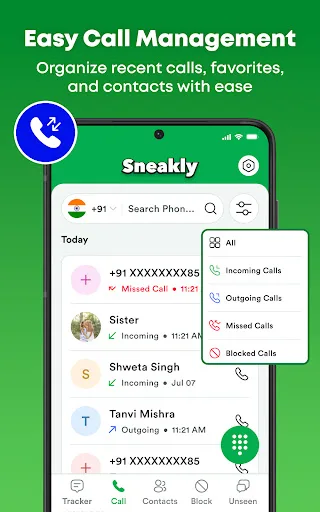 Unseen Chat & Track: Sneakly Android app screenshot 5
