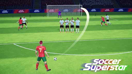 Soccer Superstar Android app screenshot 1