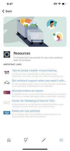 ONE Medstar Android app screenshot 3