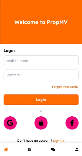 PropMv Android app screenshot 1