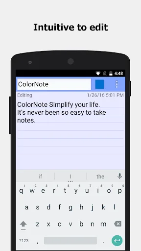 ColorNote Notepad Notes Android app screenshot 3