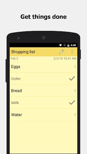 ColorNote Notepad Notes Android app screenshot 4