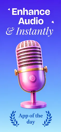 Audio Enhancer & Noise Reducer Android app screenshot 1