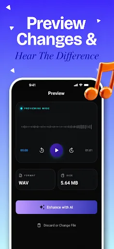 Audio Enhancer & Noise Reducer Android app screenshot 3