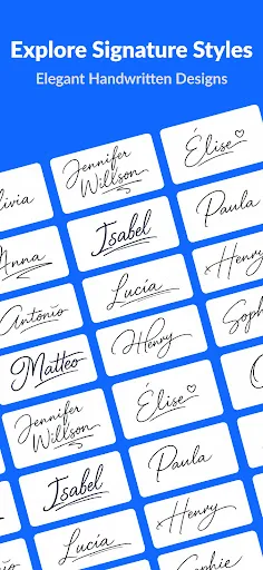 Signature Maker - Sign App Android app screenshot 1