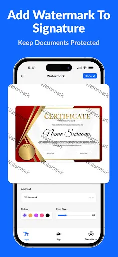 Signature Maker - Sign App Android app screenshot 4
