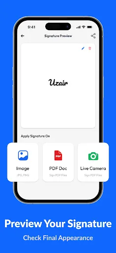 Signature Maker - Sign App Android app screenshot 5