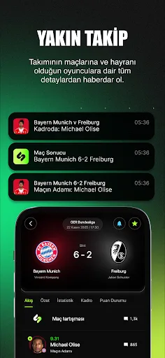 Soloscore: Sosyal & Canlı Skor Android app screenshot 6