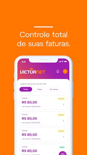 Victor Net Android app screenshot 4