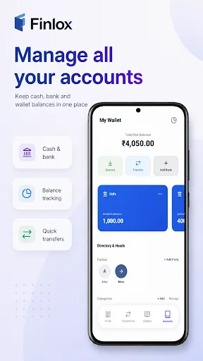 Finlox: Money Manager Android app screenshot 5