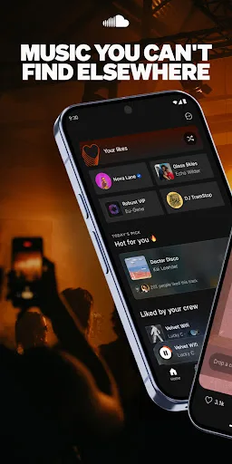 SoundCloud: The Music You Love Android app screenshot 1