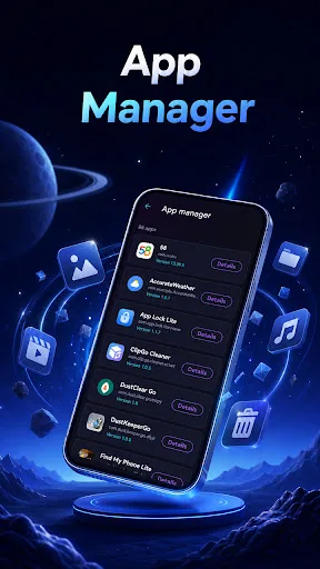 SpaceMint Clean Android app screenshot 3