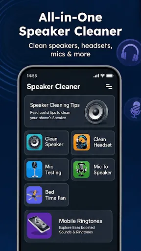 Speaker Cleaner Auto Android app screenshot 1