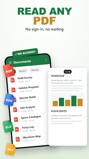 PDF Reader - File Manager Android app screenshot 2