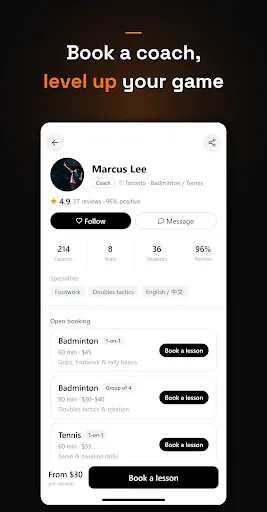 Sporvio Android app screenshot 5