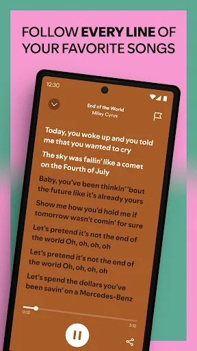 Spotify: Music and Podcasts Android app screenshot 3