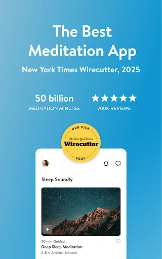Insight Timer - Meditation App Android app screenshot 1