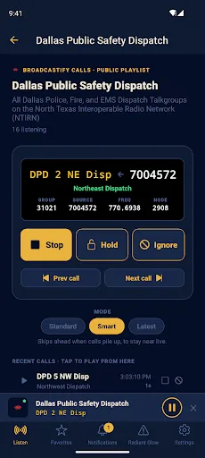 Squawster - Police Scanner Android app screenshot 3