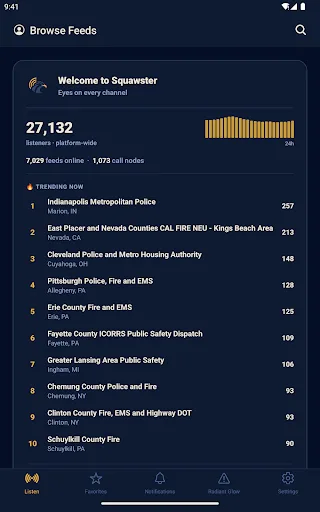 Squawster - Police Scanner Android app screenshot 6
