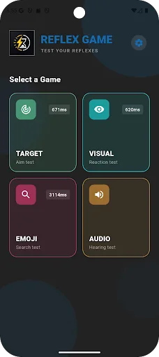 Reflex Game Android app screenshot 1