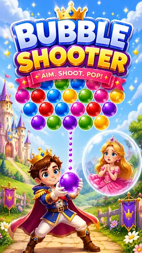 Bubble Shooter Princess Rescue Android app screenshot 1
