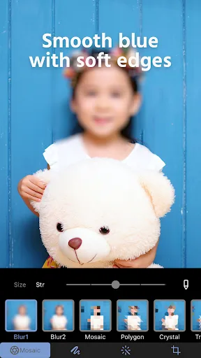 Photo Blur & Mosaic Effects Android app screenshot 3