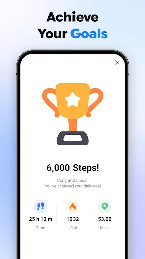 Step Tracker - Goal Counter Android app screenshot 3
