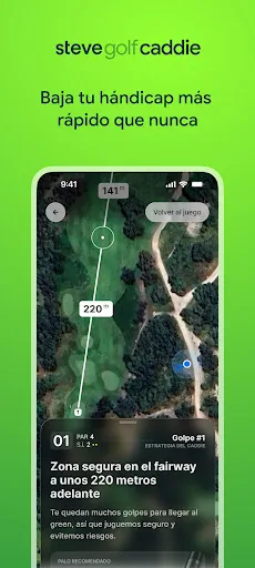 Steve: Caddie Android app screenshot 1