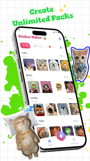 Sticker Creator & Pack Maker Android app screenshot 1