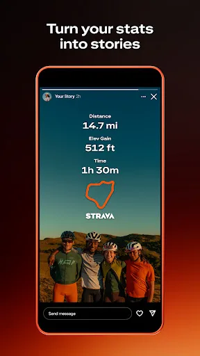 Strava: Run, Bike, Walk Android app screenshot 2